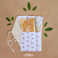 Funda Artesanal para Kit de Cubiertos Reutilizables